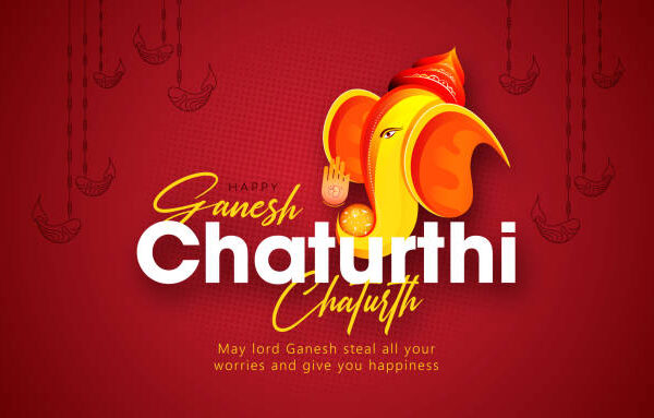 Wishing you a joyous Ganesh Chaturthi with joy, love, and the blessings of Lord Ganesha