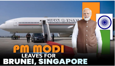 PM Modi left for Singapore and Brunei; what is his plan?