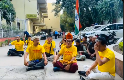 After Denied Permission to Protest at Jantar Mantar Wangchuk Hunger Strike in Ladakh Bhawan