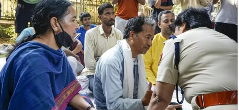 Detention of Sonam Wangchuk and Supporters at Ladakh Bhawan