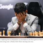 Gukesh Falls to Ding Liren in World Chess Championship Opener