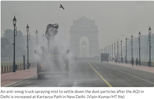 Delhi Air Pollution: AQI Crosses 1000 in Jahangirpuri, Visibility Drops Drastically