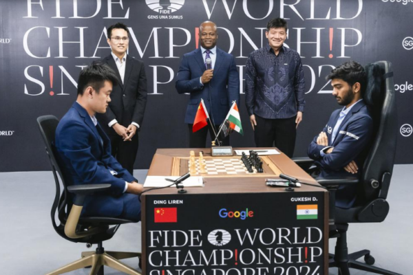 Thrilling Game 8 Ends in a Draw as Gukesh and Ding Battle in the Chess World Championship