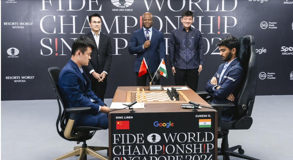 Thrilling Game 8 Ends in a Draw as Gukesh and Ding Battle in the Chess World Championship