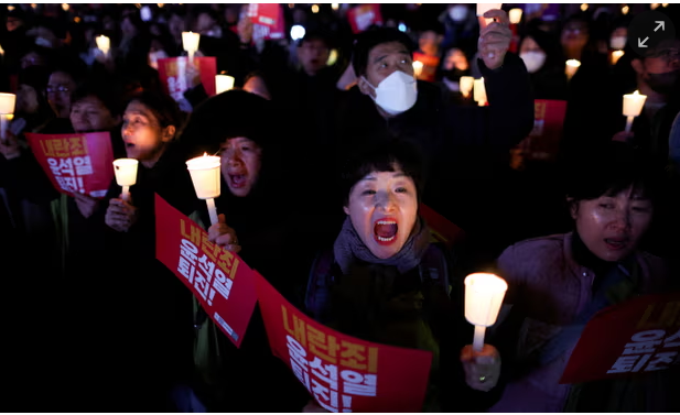 South Korean President Faces Impeachment Amid Martial Law Controversy